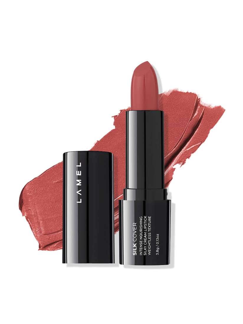 LN PRO London Lip Glaze Intense Nourishing Silky Cream Lipstick – Light Caramel 103