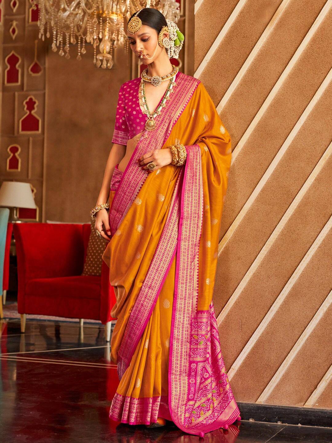 Kimisha Patola Saree