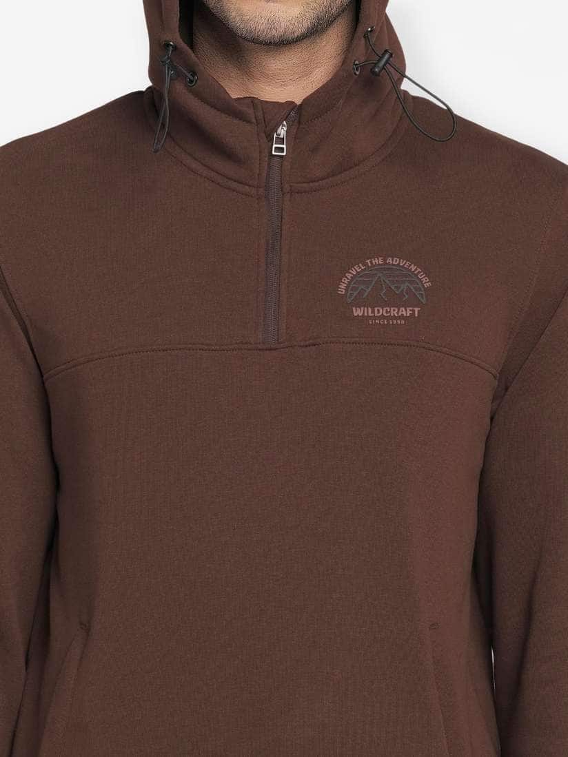 Wildcraft Minimal Graphic Print Detail Hooded Sweatshirt Wildcraft Minimal Graphic Print Detail Hooded Sweatshirt
