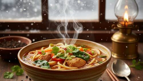 Thukpa Noodle Soup Thukpa Noodle Soup