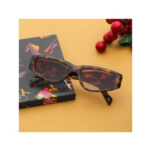 Ted Smith Demi Brown Cat-Eye Sunglasses Ted Smith Demi Brown Cat-Eye Sunglasses