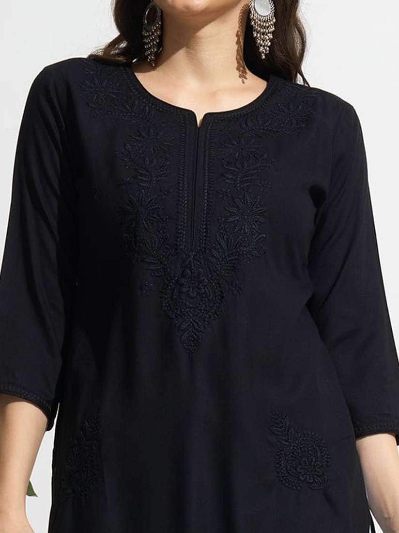 House Of Chikankari  Short Kurta