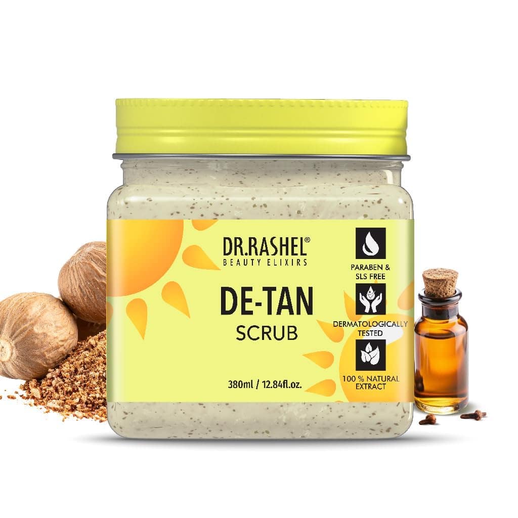 DR.RASHEL Beauty Elixirs De-Tan Scrub for Face &amp; Body 