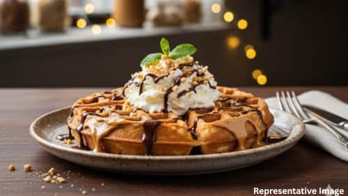 Peanut Butter Waffle