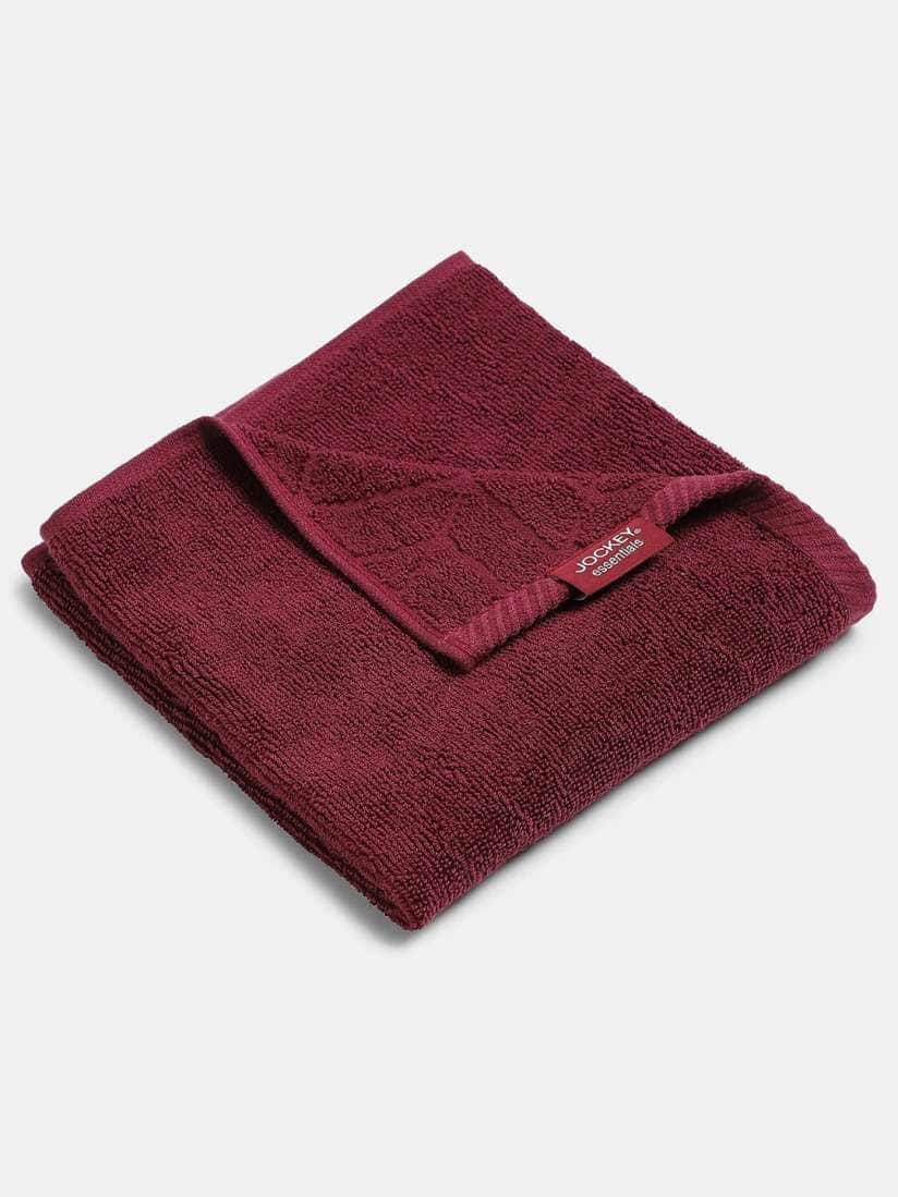  Jockey Pack Of 2 Cotton Terry Ultrasoft and Durable Solid Hand Towel-T201