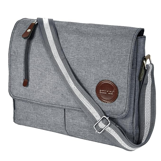 Storite 11 Inch Nylon Sling Cross Body Travel Office Bag