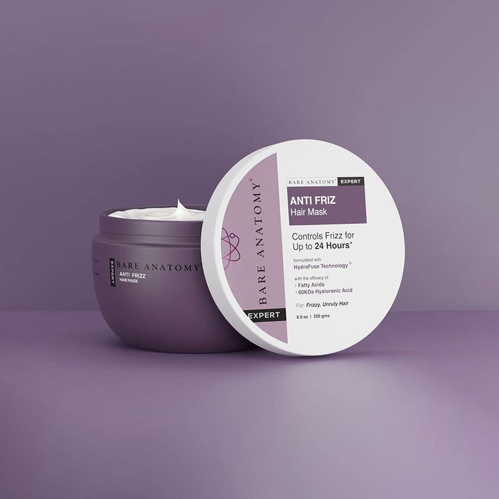 Bare Anatomy Anti-Frizz Hair Mask - 250gm