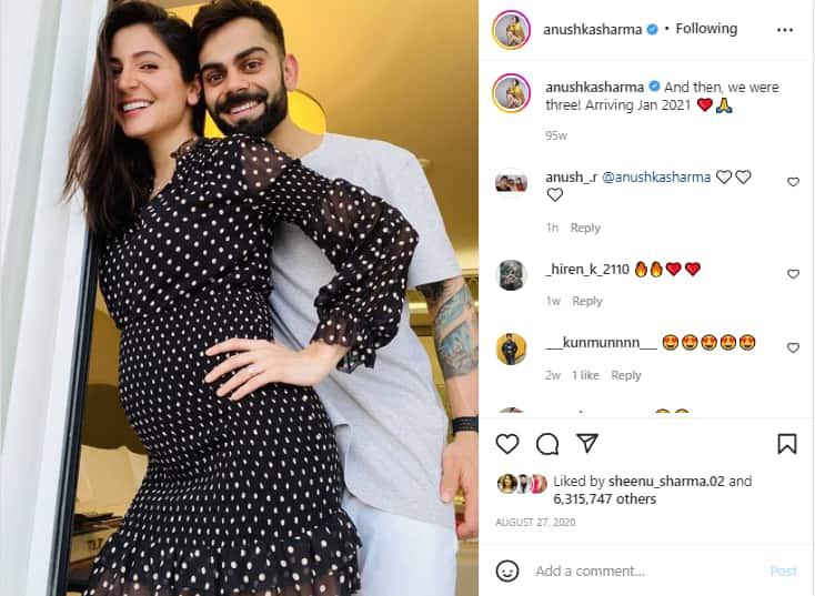 Anushka Sharma and Virat Kohli