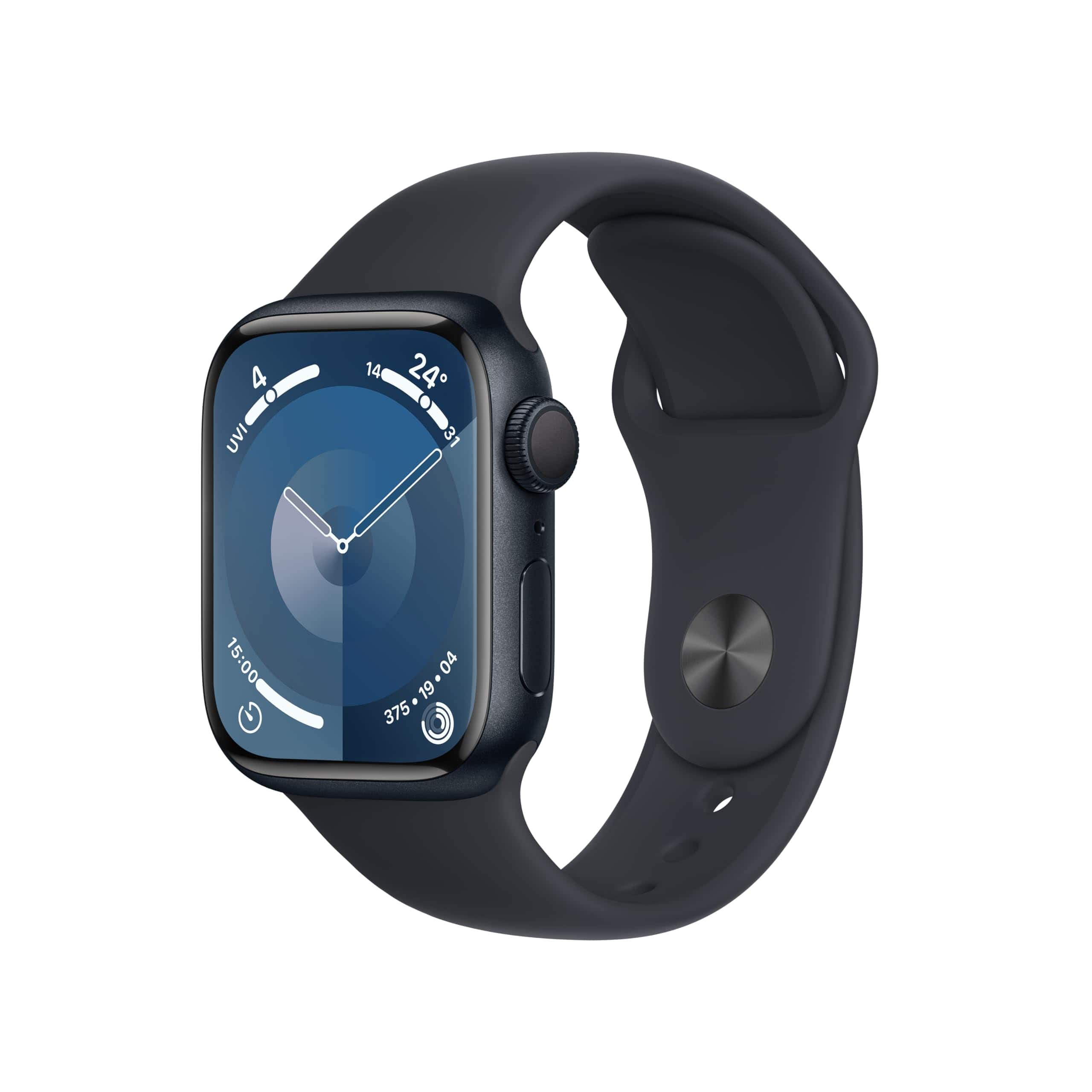 Apple Watch Series 9 GPS 41mm Aluminium Case with Midnight Sport Loop