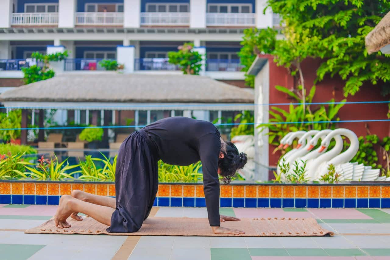 Downward-facing posture