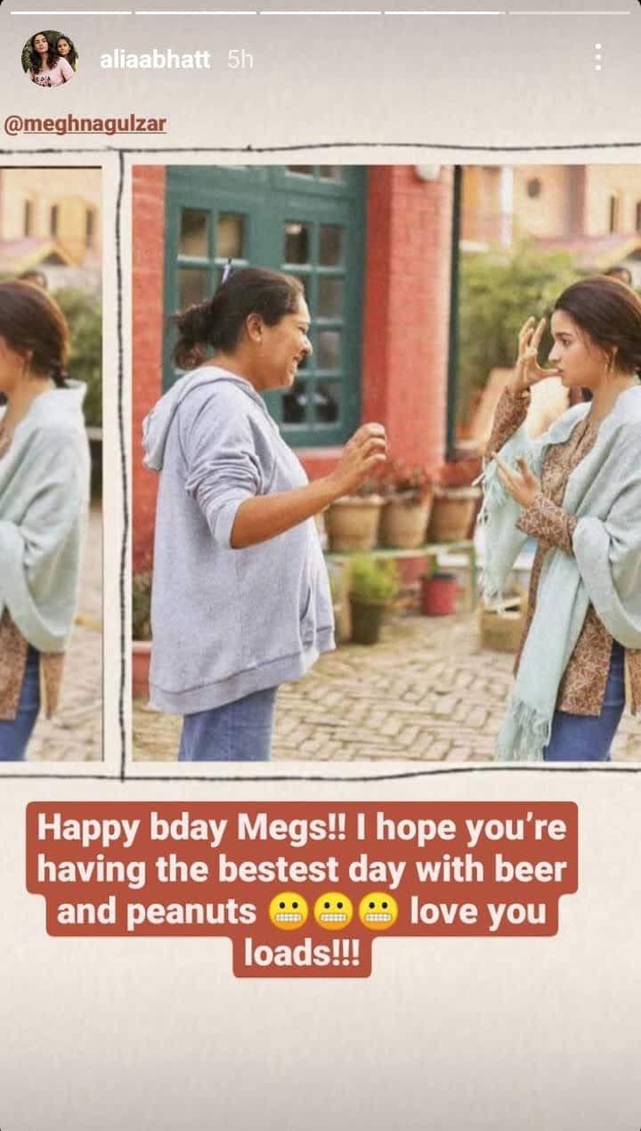 Alia wishes Meghna Gulzar