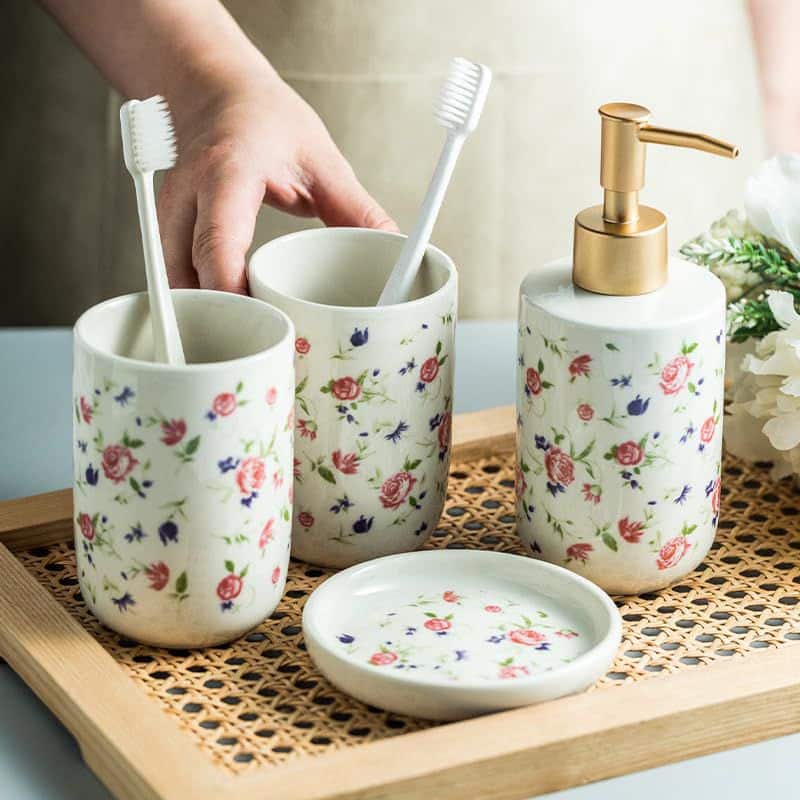 USHA SHRIRAM Soap Dispenser Set