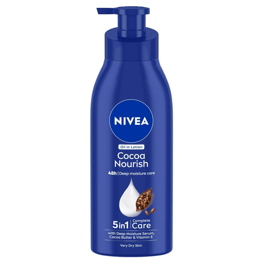 Nivea Unisex Cocoa Nourish 48h Deep Moisturising Body Lotion 400 ml