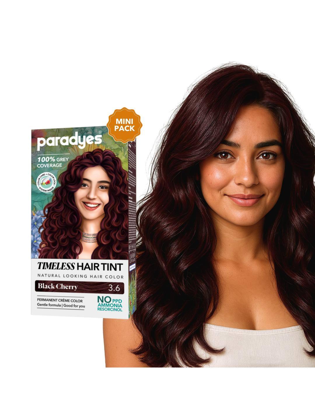 Paradyes Timeless Grey Coverage Permanent Creme Hair Colour 120 g - Dark Brown 3.0 Paradyes Timeless Grey Coverage Permanent Creme Hair Colour 120 g - Dark Brown 3.0