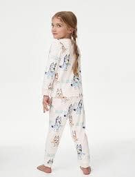  Marks &amp; Spencer Girls Graphic Printed Night suit