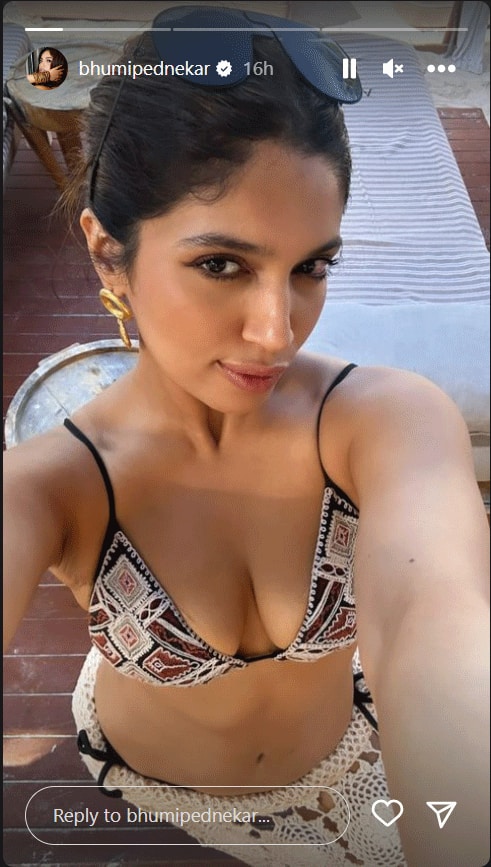 Bhumi Pednekar Sets The Internet On Fire Shares Bikini Pictures From Mexico Vacation See