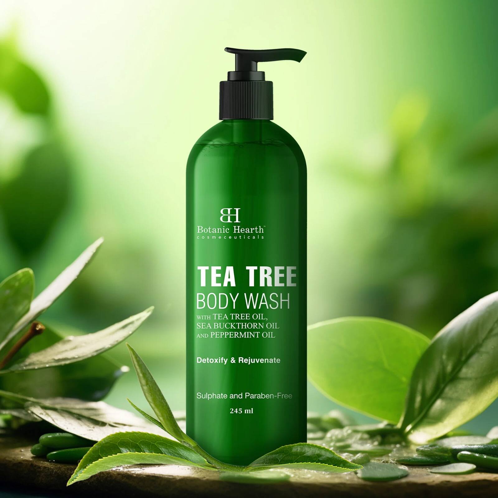 Botanic Hearth Tea Tree Body Wash 