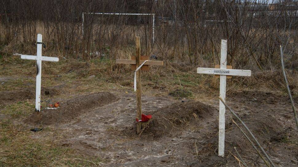 Graves Bucha, Ukraine