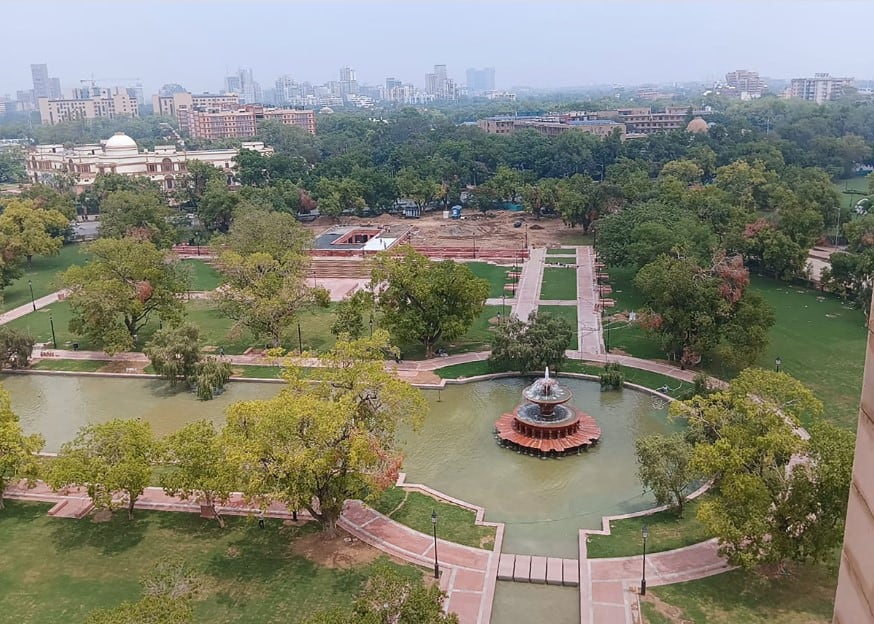 Revamped Central Vista Avenue stretching from the Vijay Chowk to the India Gate, in New Delhi