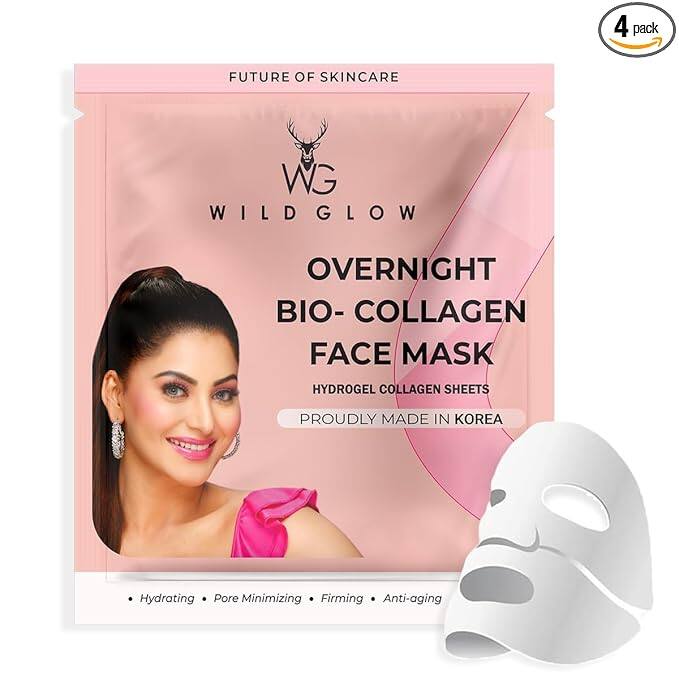 WILDGLOW Korean Glass Skin Bio-Collagen Overnight Face Mask