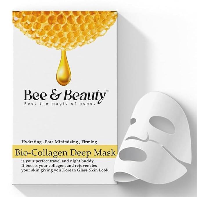 Bee &amp; Beauty Bio Collagen Overnight Mask Pack of 1 