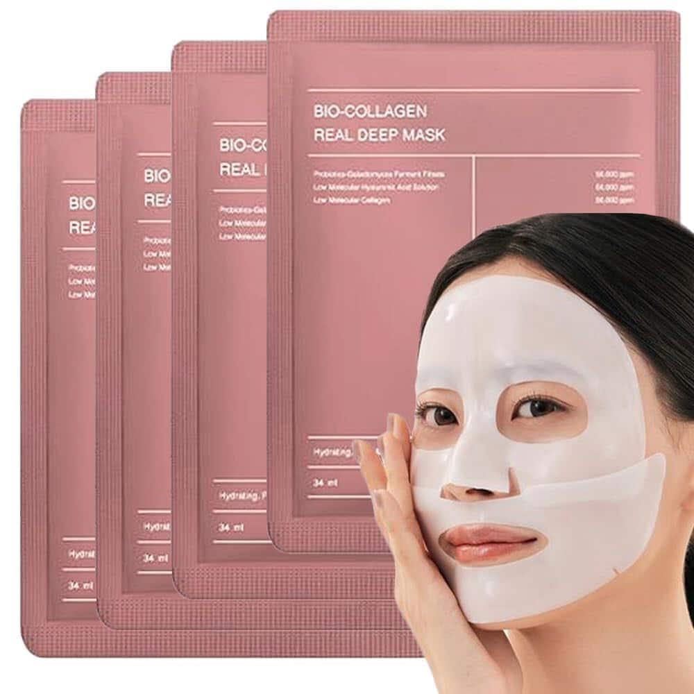 ENLIWISH Collagen Face Mask, Bio-Collagen Real Deep Mask