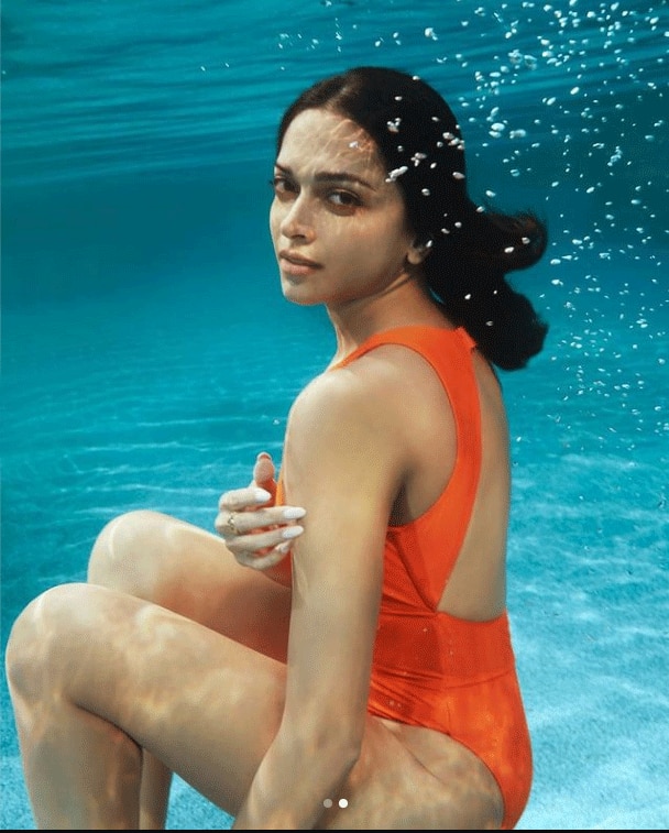 Deepika Padukone dons racy swimsuit for Vogue cover