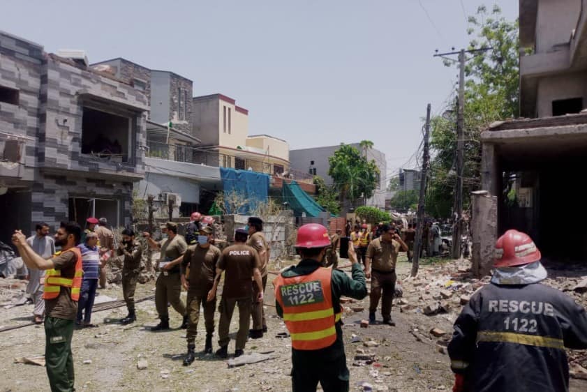 Explosion near Hafiz Saeed&#039;s residence in Pakistan