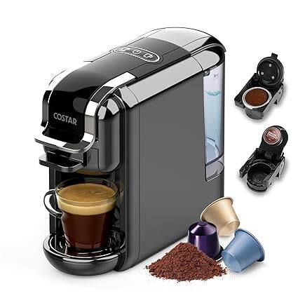 COSTAR 2-in-1 Espresso Machine for Capsules & Coffee Powder COSTAR 2-in-1 Espresso Machine for Capsules & Coffee Powder