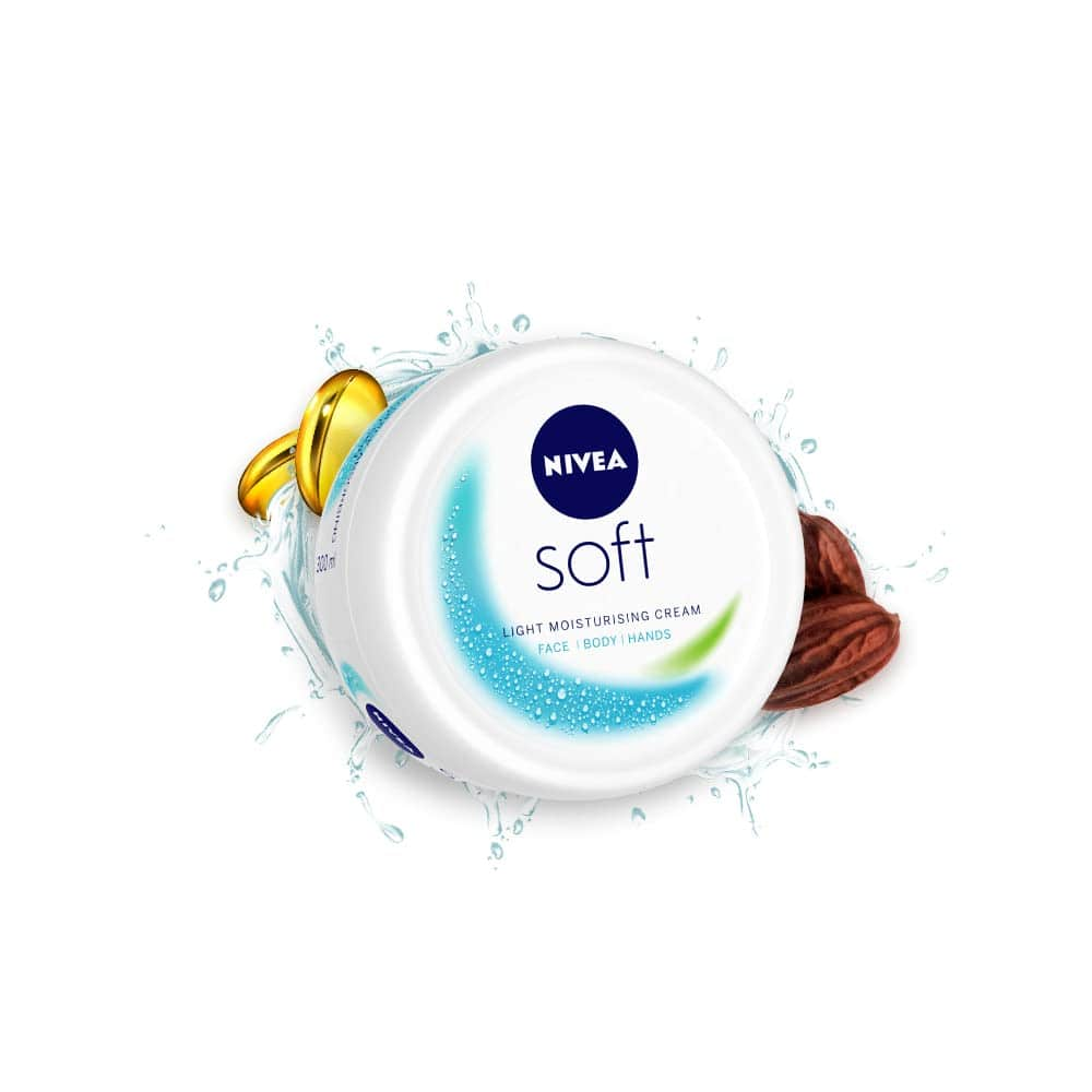 Nivea Unisex Soft Light Moisturizing Non-Sticky Cream -300 ml