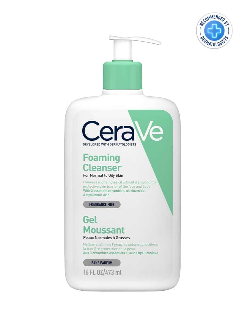 CeraVe Foaming Cleanser for Oily Skin (473ml)