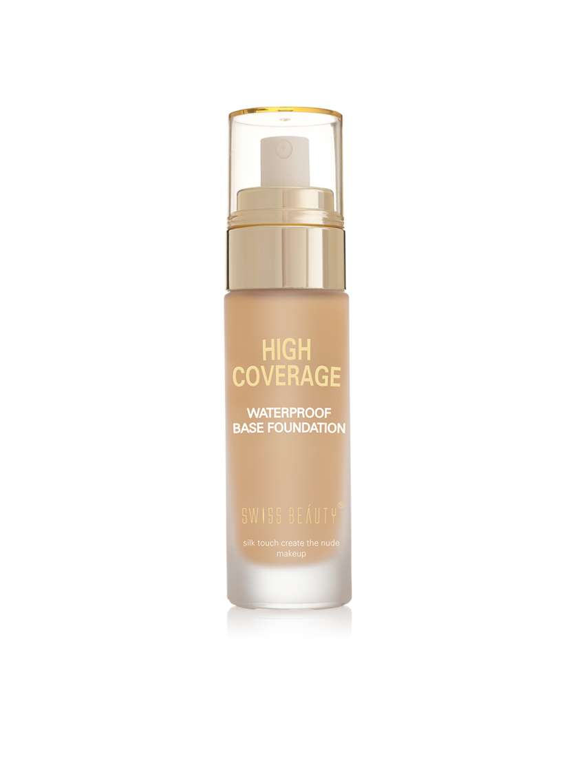 SWISS BEAUTY High Coverage Waterproof Face Makeup Base Foundation