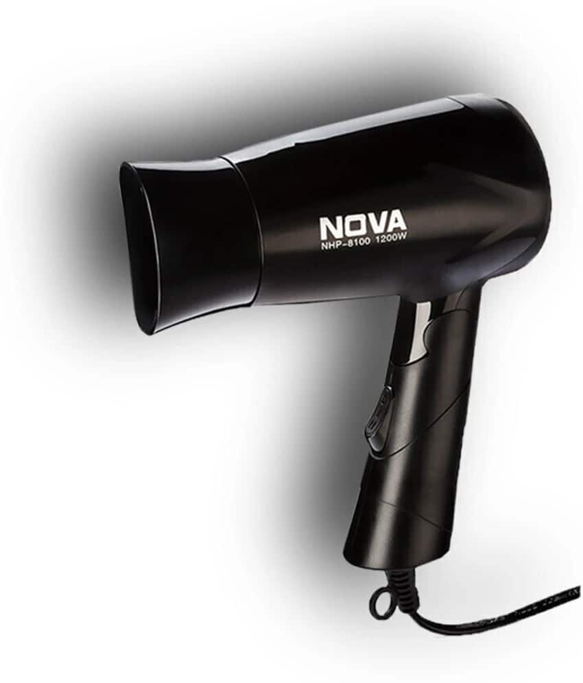 NOVA NHP 8100 Hair Dryer  (1200 W, Black)