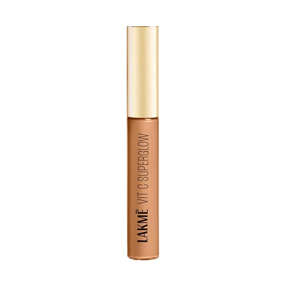 Lakme Makeup+Skincare 1%Vit-C Superglow Matte Concealer For Radiant Glow 5.4ml - 16 Sand Lakme Makeup+Skincare 1%Vit-C Superglow Matte Concealer For Radiant Glow 5.4ml - 16 Sand