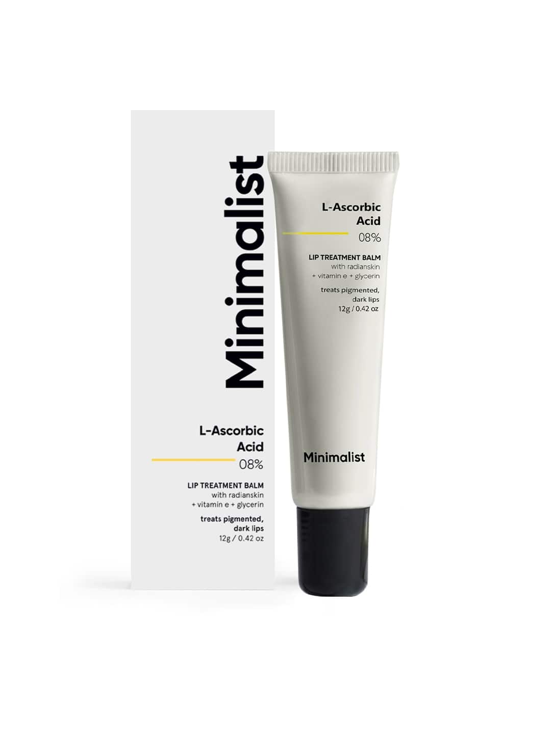 Minimalist 8% L-Ascorbic Acid Lip Treatment Balm with Vitamin E