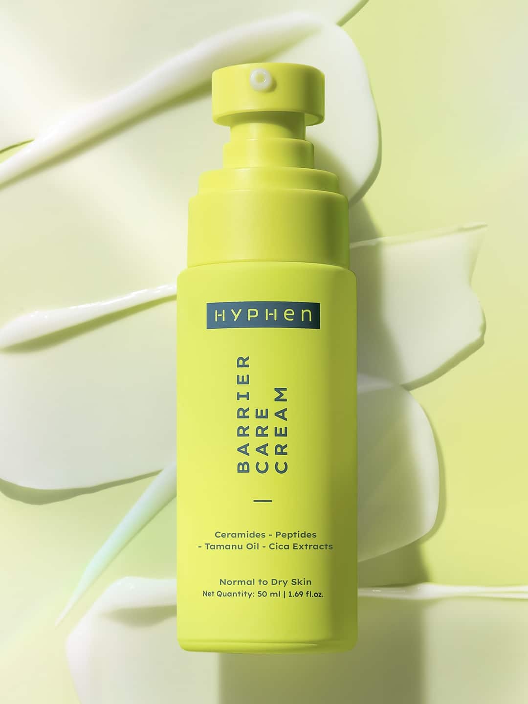 2. Hyphen Barrier Care Cream with Ceramide & Peptide For Normal to Dry Skin