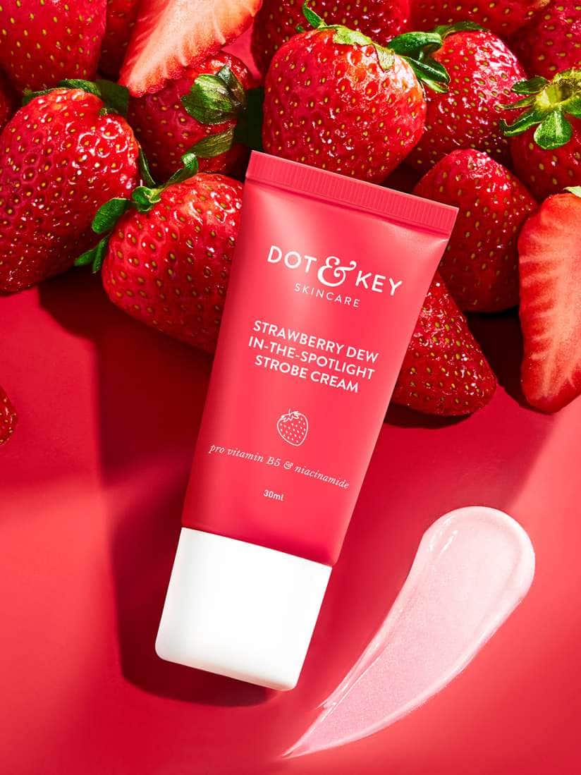 4. DOT & KEY Skincare Strawberry Dew In The Spotlight Strobe Cream