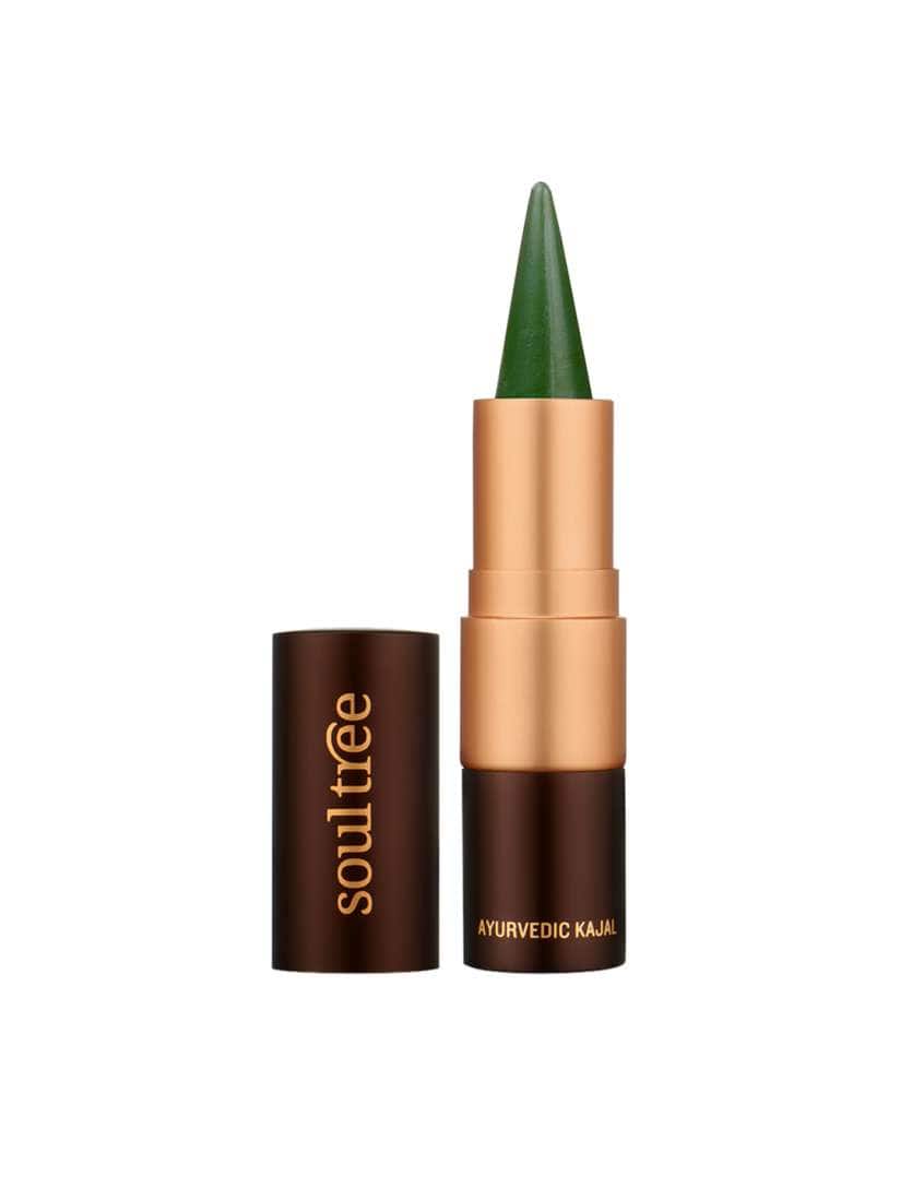 4. Soultree Ayurvedic Fern Green Kajal