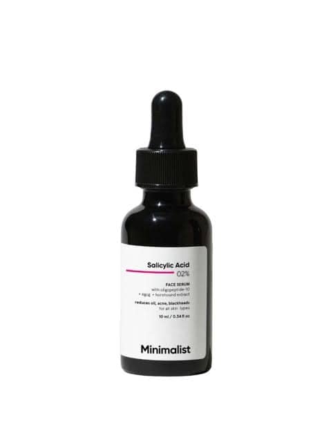 3. Minimalist 2% Salicylic Acid Serum : 