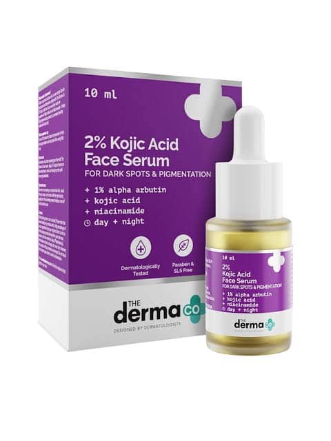  4. The Derma co. 2% Kojic Acid Face Serum : 