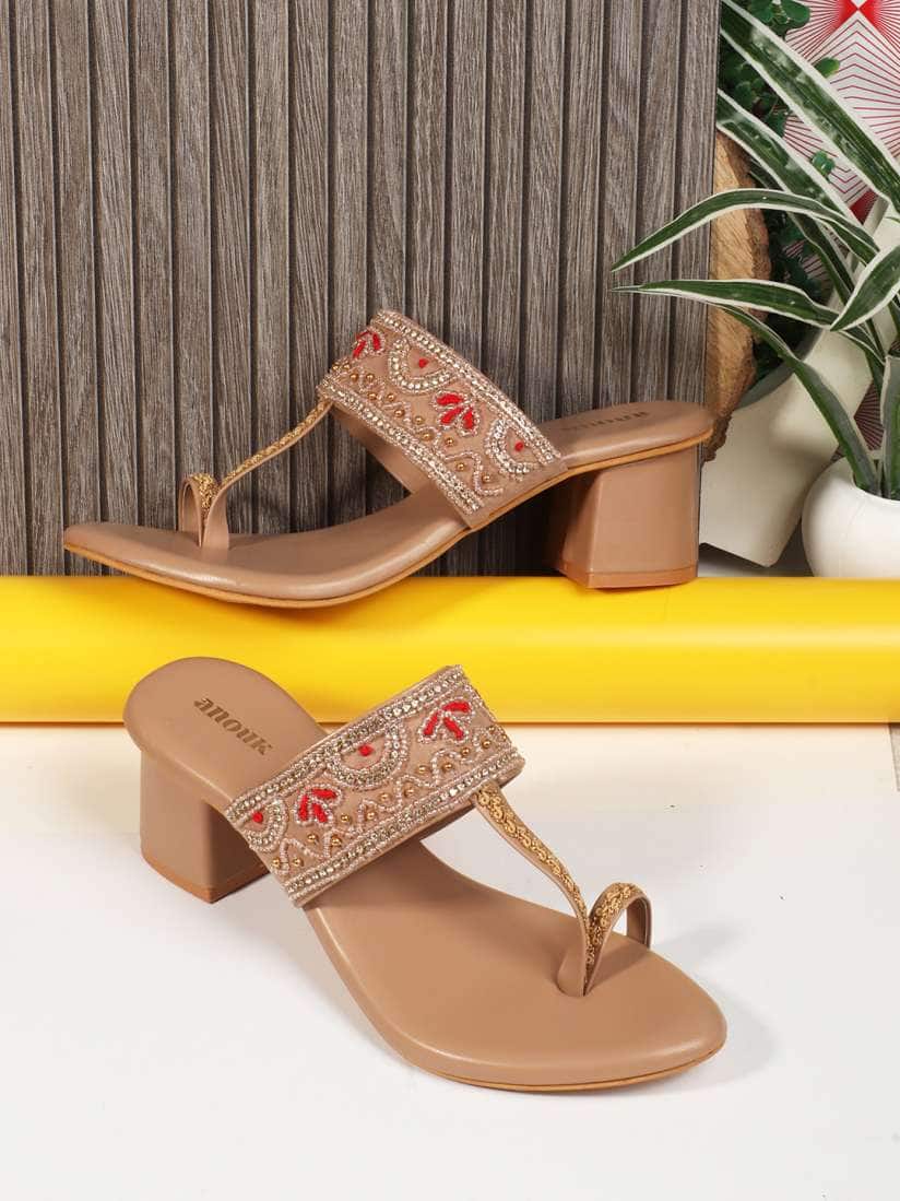 Myntra Heel Sandal Simple Toe Flats Footwear For Women Myntra Shop