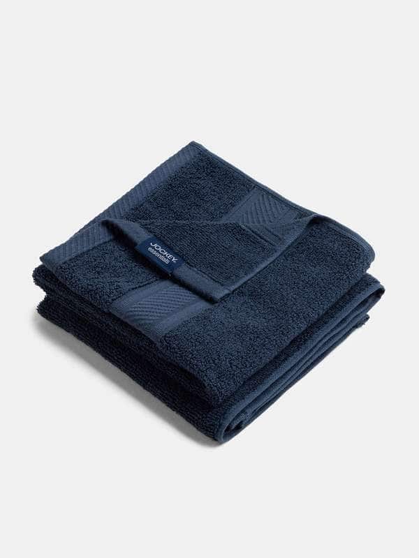  Jockey Pack Of 2 Cotton Terry Ultrasoft and Durable Solid Hand Towel-T201