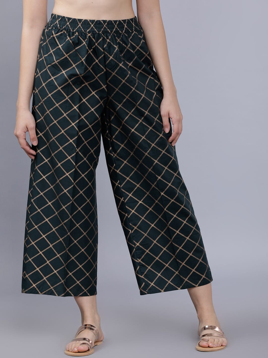 Esplendido Pack of 2 Printed High-Rise Flared Lounge Pant