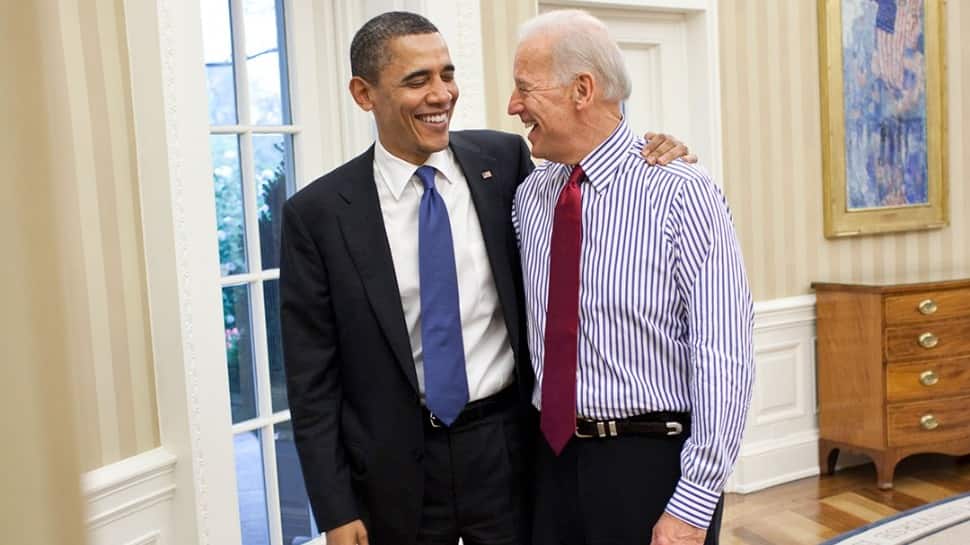 Joe Biden with Barack Obama