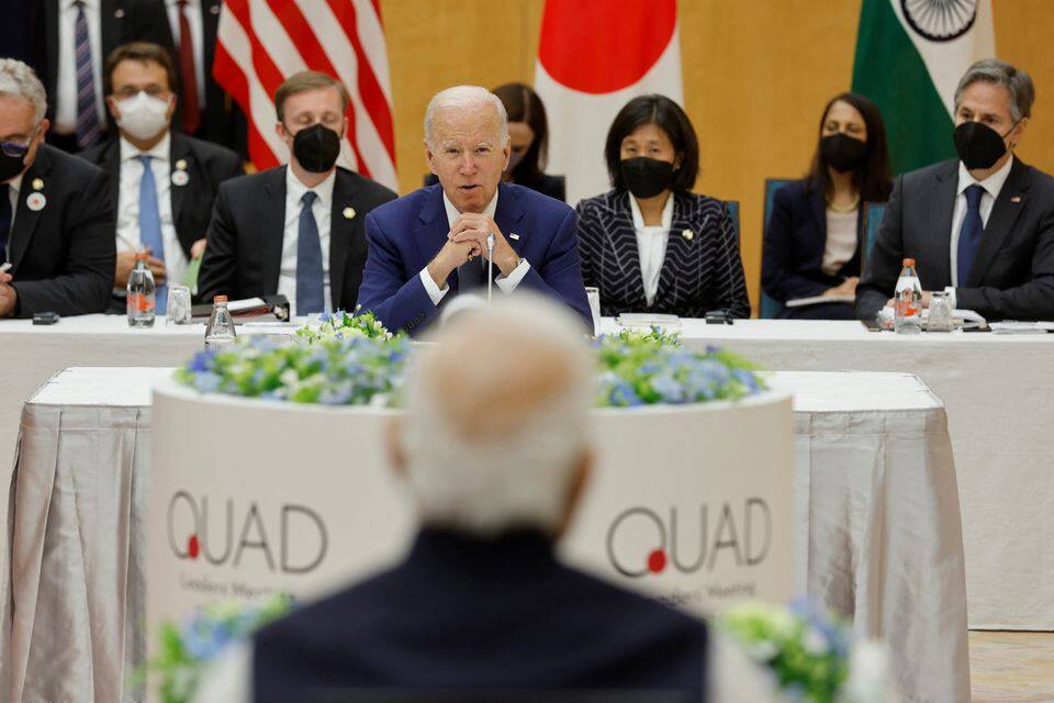 Sommet du quad Joe Biden