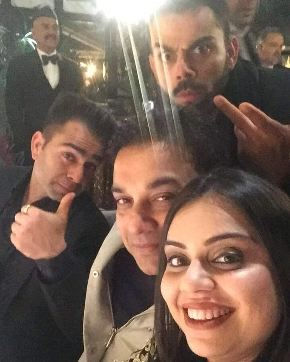 Virat Kohli family photo