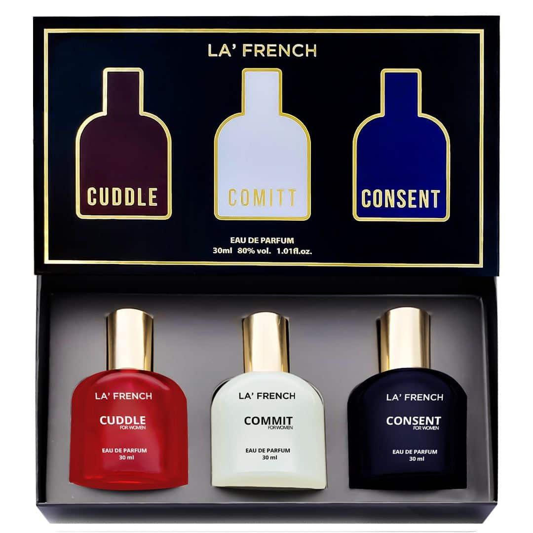 La French Perfume Gift Set for Women 3x30ml 