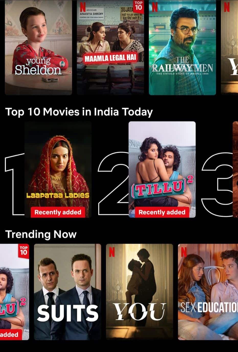 किरण राव की ‘लापता लेडीज’ नेटफ्लिक्स पर नंबर 1 पर ट्रेंड कर रही है और ‘टॉप 10 भारतीय फिल्मों’ में अग्रणी है |  फ़िल्म समाचार