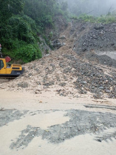 Landslide in West Bengal and Sikkim