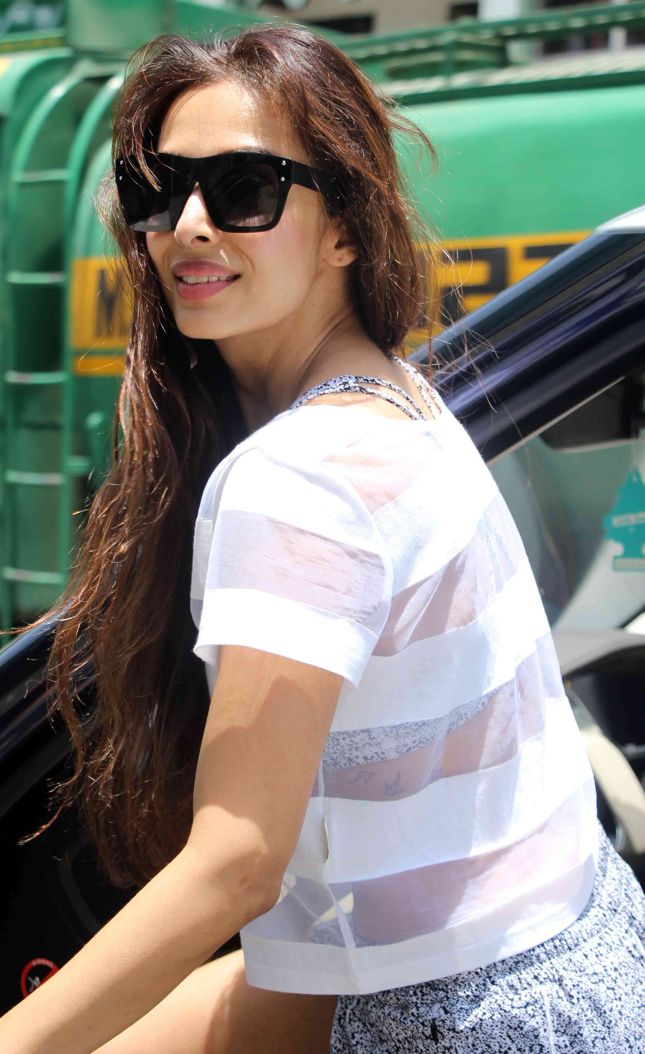 Malaika Arora clicked outside her gym in her 'favourite ...